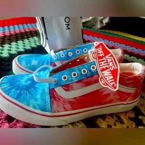 Multi color Vans Off The Wall